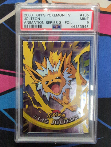 Pokemon Topps Jolteon Foil - PSA 9