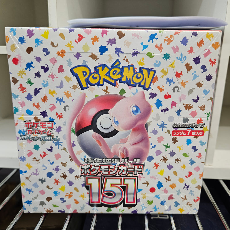 Pokemon 151 Japanese Booster Box sv2a