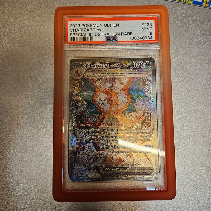 Charizard ex (223/197) [Scarlet & Violet: Obsidian Flames] - Graded