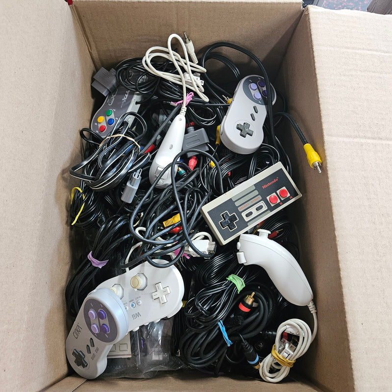 Mixed Video Game Accessory Lot #9 - Random Items (Some Items Might be Broken)