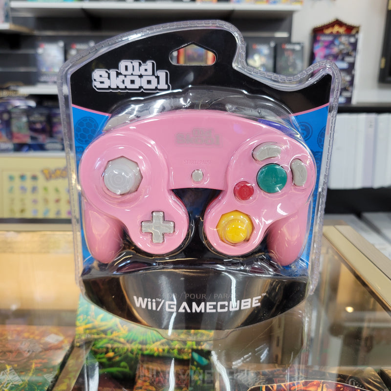 GameCube / Wii Compatible Controller – Pink/Magenta (Old Skool)