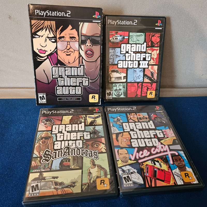 Grand Theft Auto Trilogy - Playstation 2