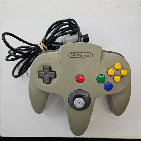 Nintendo 64 OEM Controller - Gray (Loose Thumbstick)