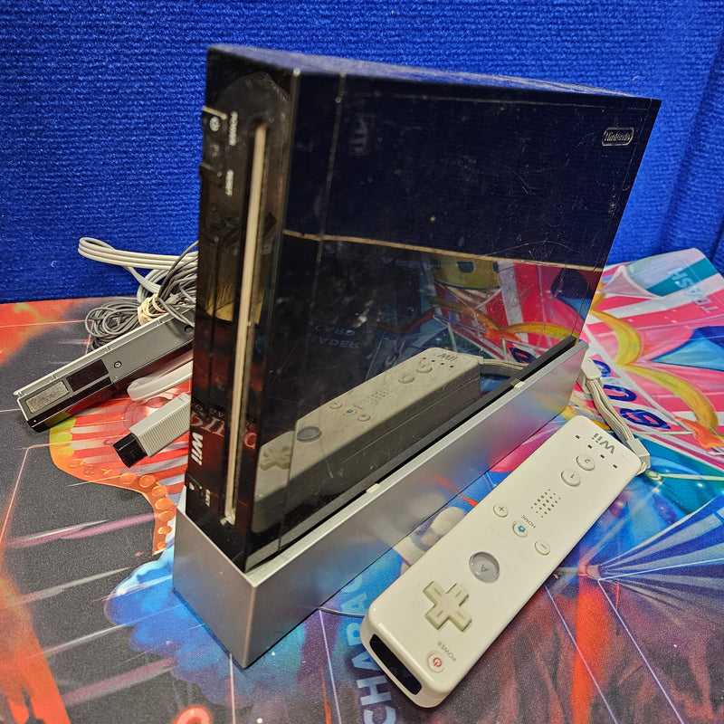 Nintendo Wii Console: Black - (Tested & Ready To Play)