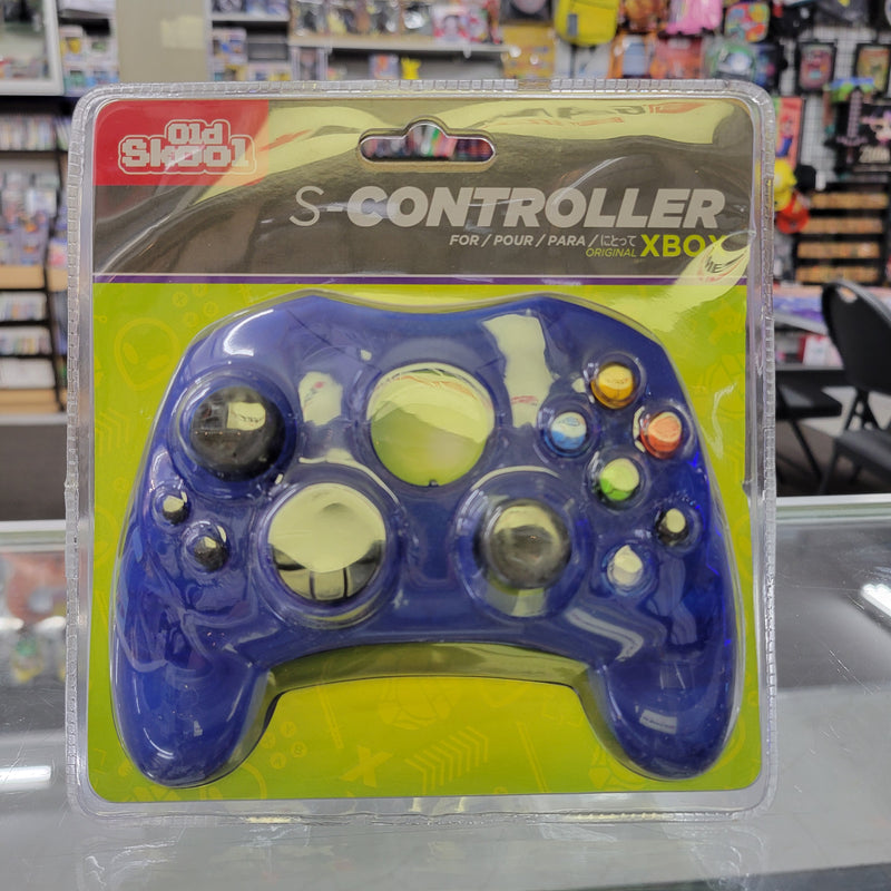 S-Controller For Original Xbox - Blue (Old Skool)