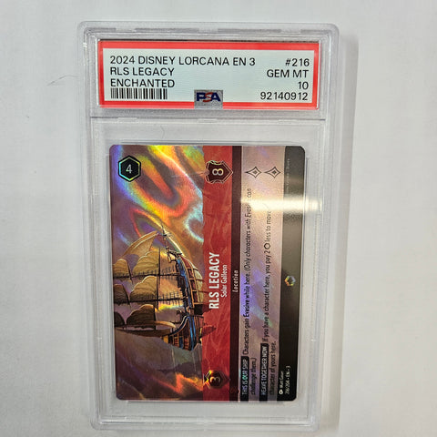 RLS Legacy - Solar Galleon (Alternate Art) (216/204) [Into the Inklands] - Graded
