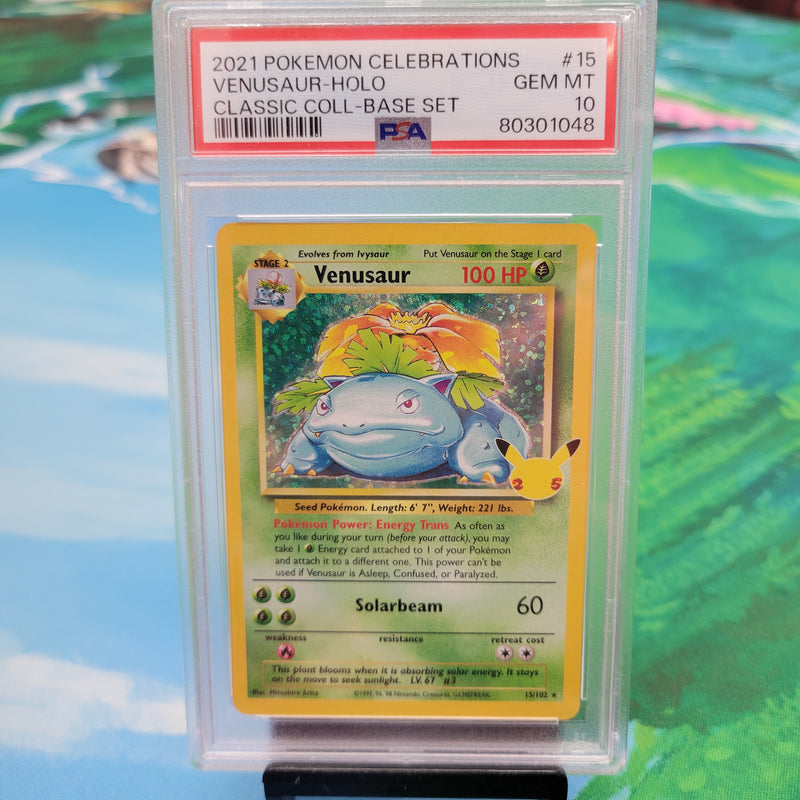 Venusaur (15/102) [Celebrations: 25th Anniversary - Classic Collection] - Graded