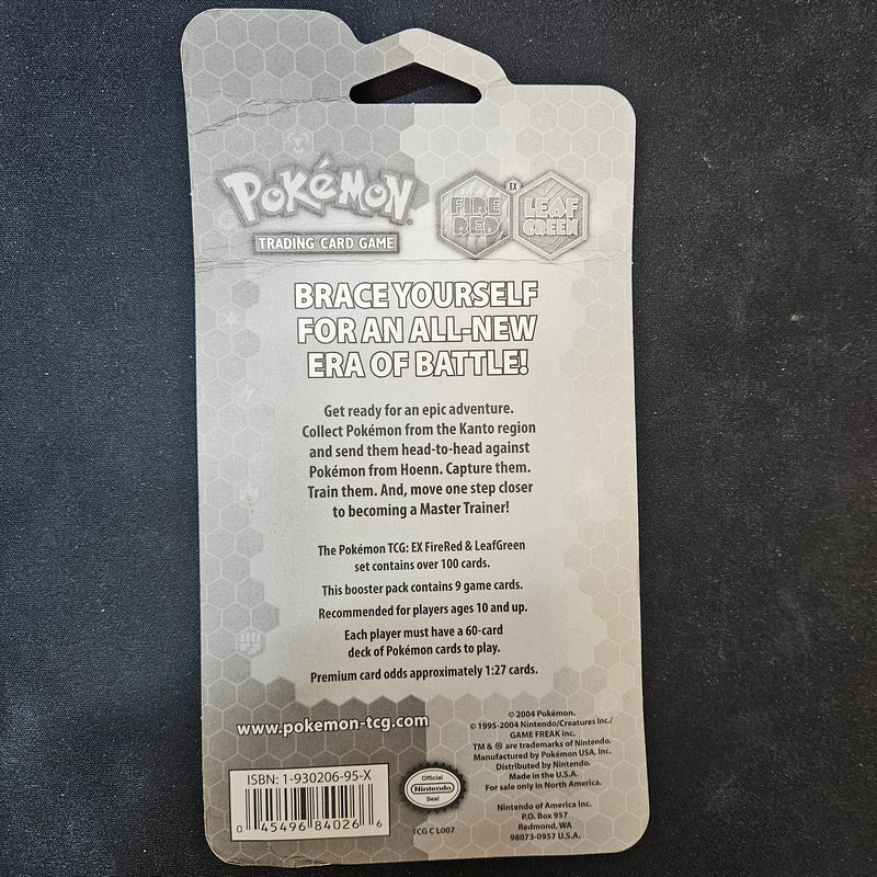 EX Fire Red Leaf Green - Booster Pack (Venusaur Art)