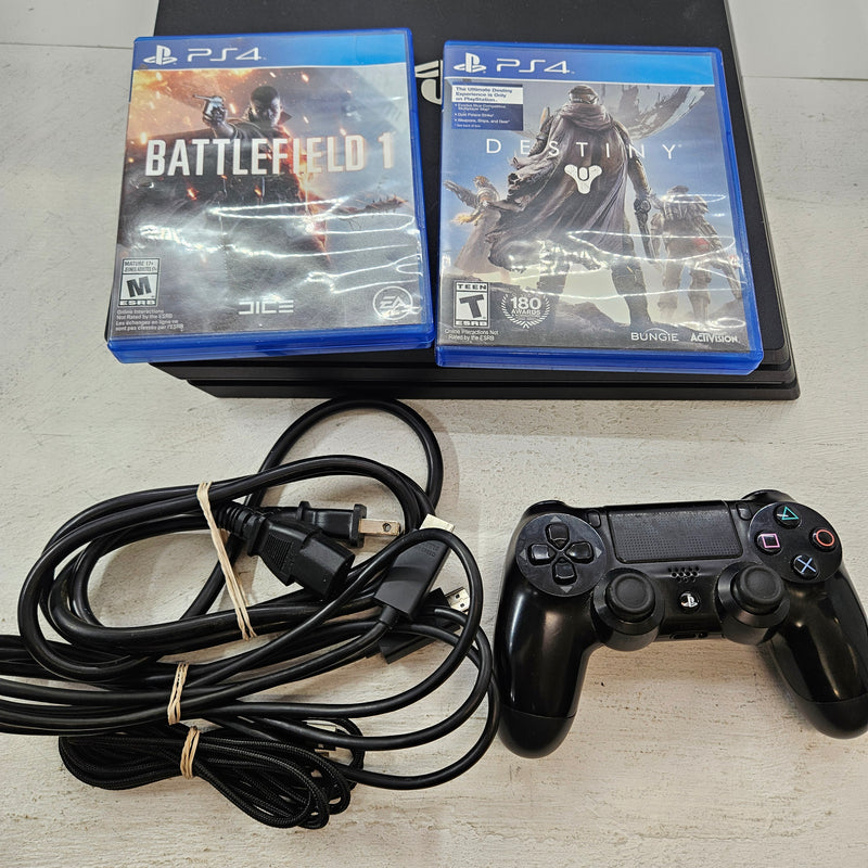 PlayStation 4 (PS4) Pro Console Bundle (Ready To Play {RTP})