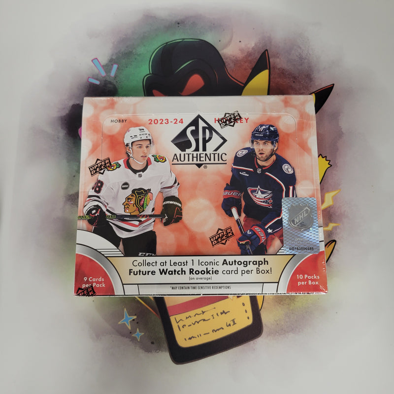 2023-24 Upper Deck SP Authentic Hockey Hobby Box