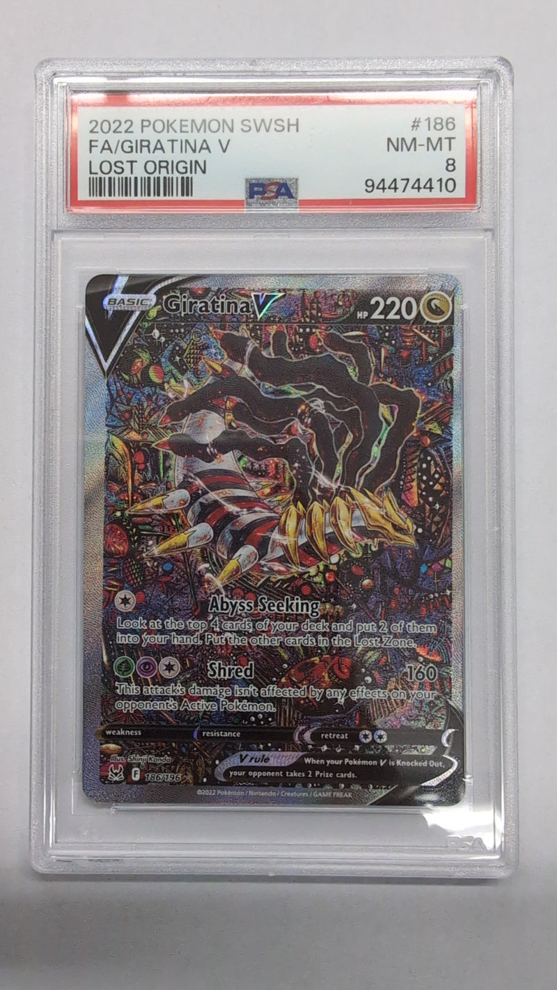 Giratina V (186/196) [Sword & Shield: Lost Origin] - Graded