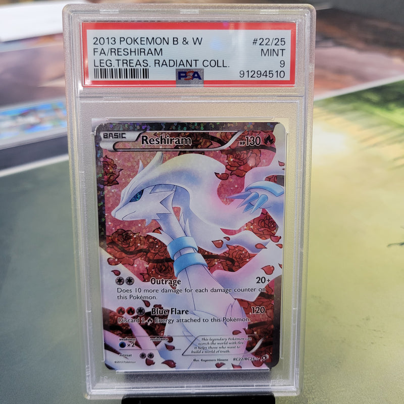 Reshiram (RC22/RC25) [Black & White: Legendary Treasures] - Graded