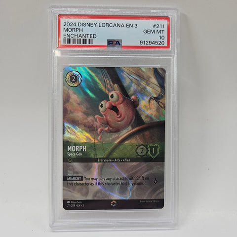 Morph - Space Goo (Alternate Art) (211/204) [Into the Inklands] - Graded