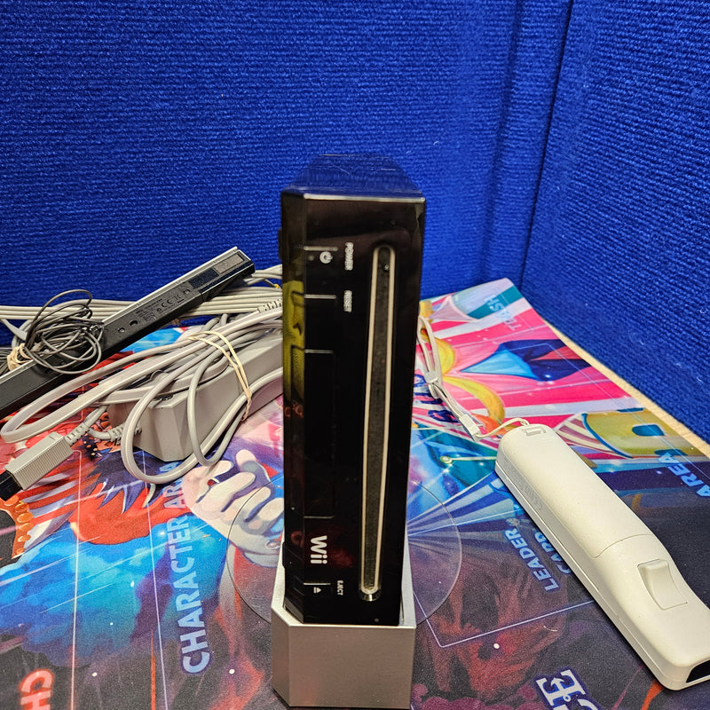 Nintendo Wii Console: Black - (Tested & Ready To Play)