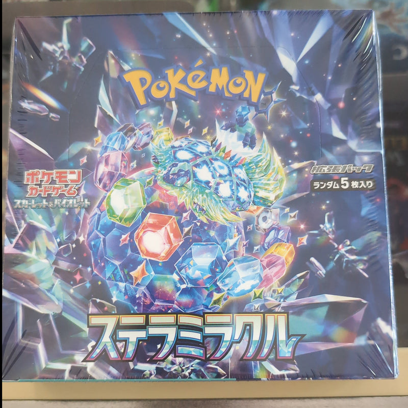 Pokemon Stellar Miracle Japanese Booster Box sv7a