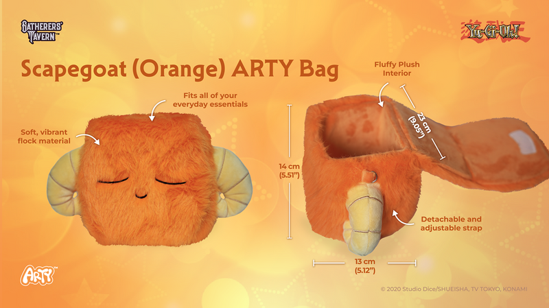 Scapegoat Orange Arty Bag - Gatherers' Tavern