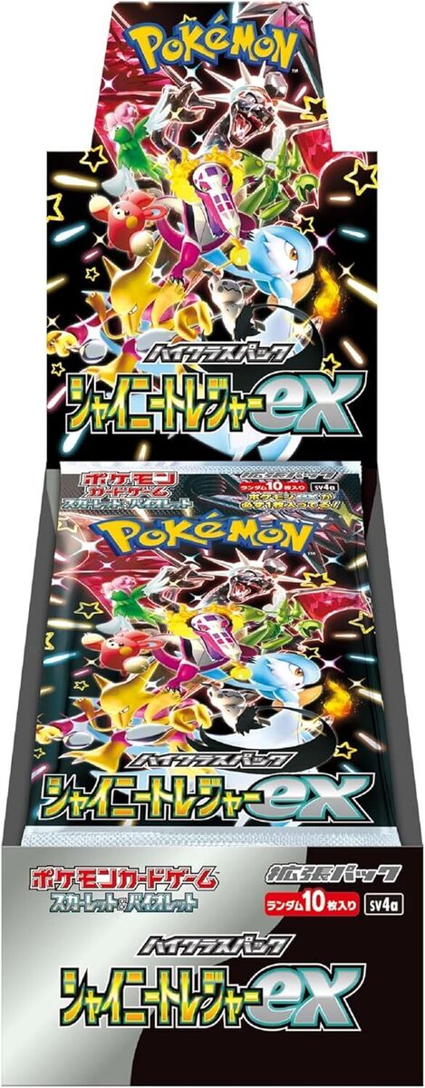 Pokemon Shiny Treasures Japanese Booster Box sv4a