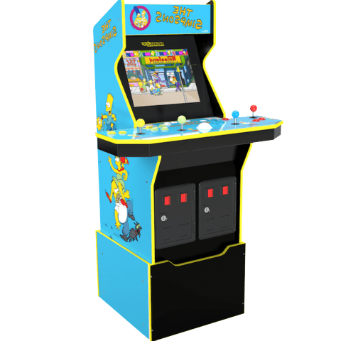 The Simpsons Arcade Cabinet Rental