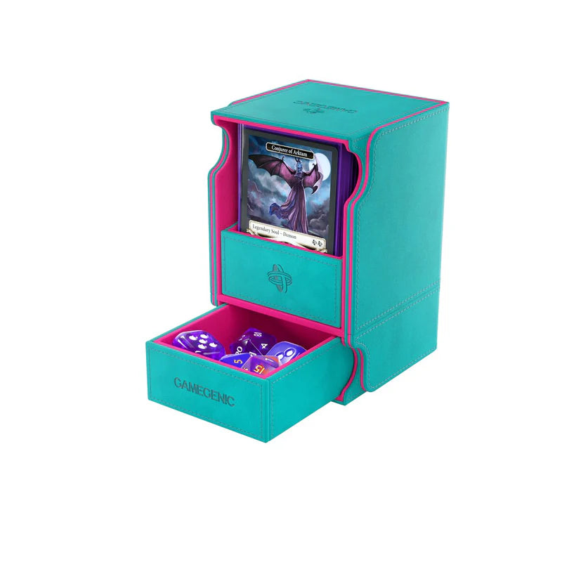 Gamegen!c Watchtower 100+ XL Convertible - Teal & Pink Exclusive Color Combo