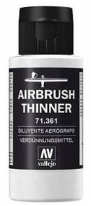 Airbrush Thinner: Vallejo 60ml