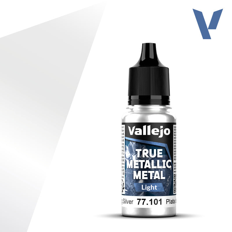 Sterling Silver (Light): Vallejo: True Metallic Metal