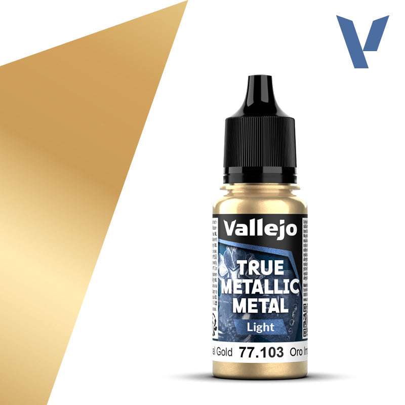 Imperial Gold (Light): Vallejo: True Metallic Metal