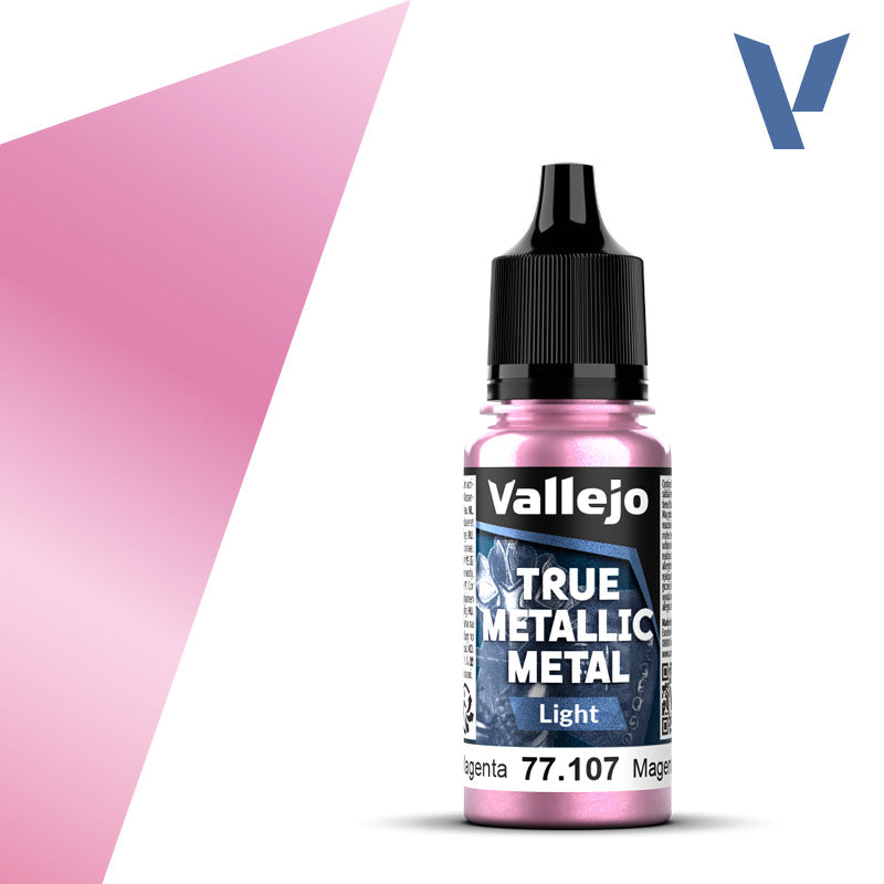Crimson Magenta (Light): Vallejo: True Metallic Metal