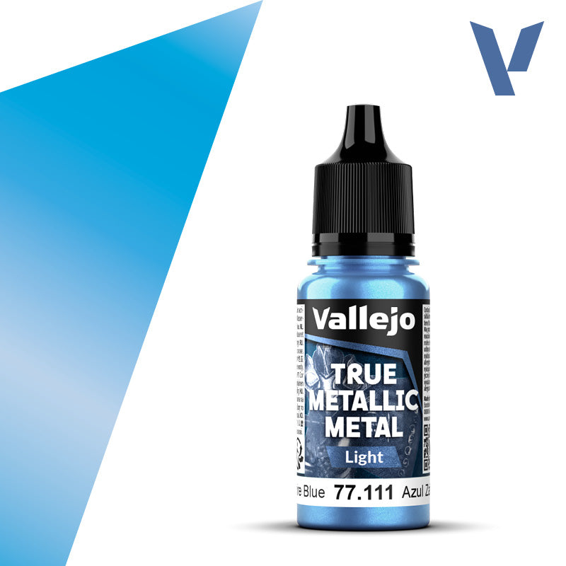 Sapphire Blue (Light): Vallejo: True Metallic Metal