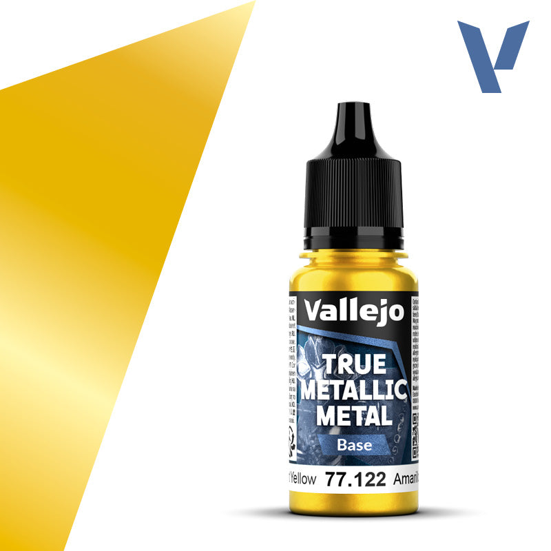 Radiant Yellow (Base): Vallejo: True Metallic Metal