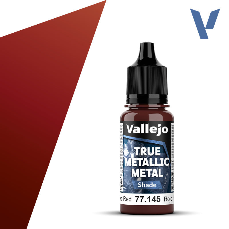 Forged Red (Shade): Vallejo: True Metallic Metal