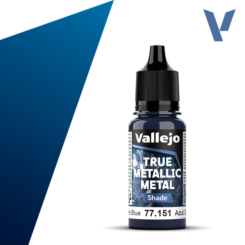 Sapphire Blue (Shade): Vallejo: True Metallic Metal