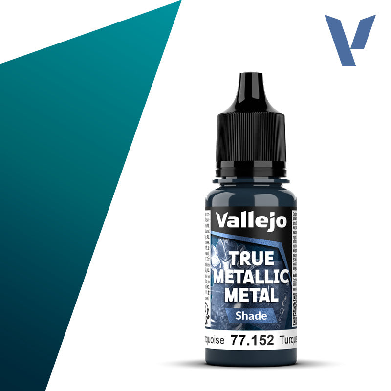 Hydra Turquoise (Shade): Vallejo: True Metallic Metal