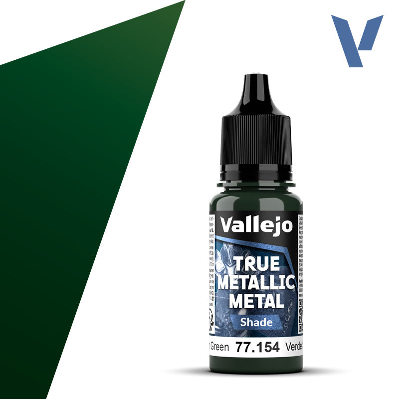 Dusken Green (Shade): Vallejo: True Metallic Metal