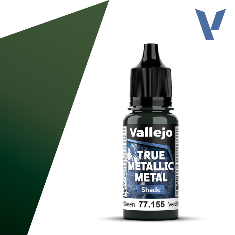 Amber Green (Shade): Vallejo: True Metallic Metal