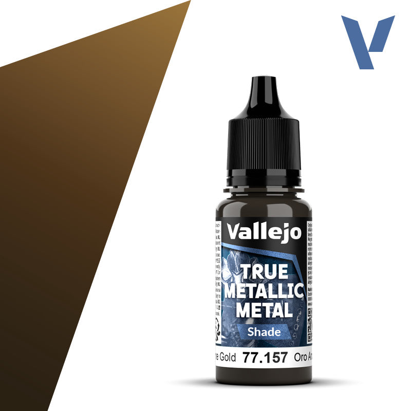 Arcane Gold (Shade): Vallejo: True Metallic Metal
