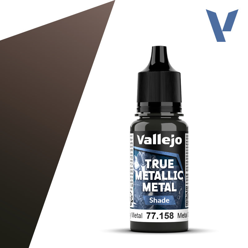 Rusty Metal (Shade): Vallejo: True Metallic Metal