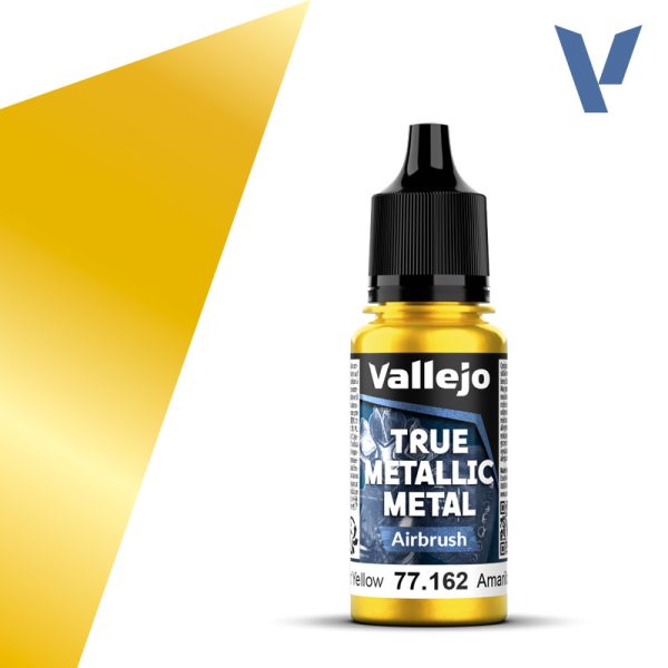 Radiant Yellow (Airbrush): Vallejo: True Metallic Metal