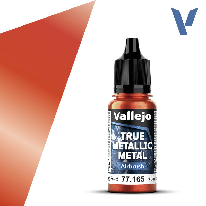 Forged Red (Airbrush): Vallejo: True Metallic Metal