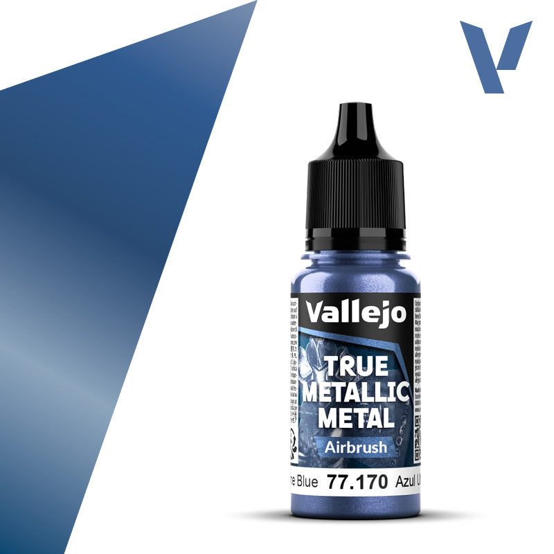 Ultramarine Blue (Airbrush): Vallejo: True Metallic Metal