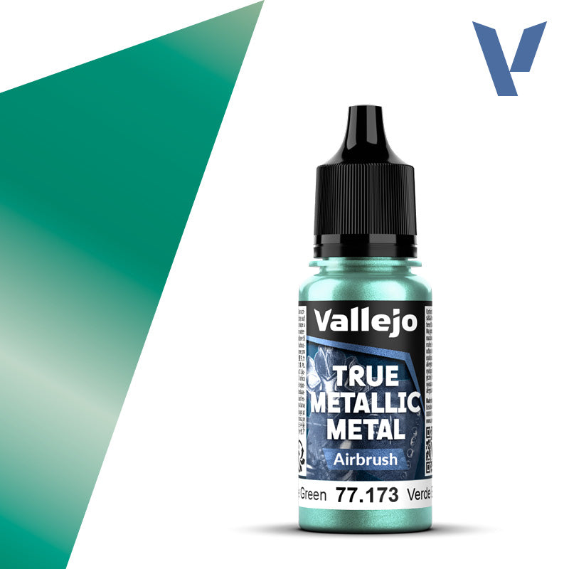 Beetle Green (Airbrush): Vallejo: True Metallic Metal