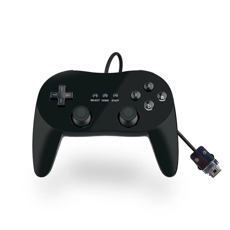 Wired Classic Controller (Pro Style) for Wii & Wii U (Black)