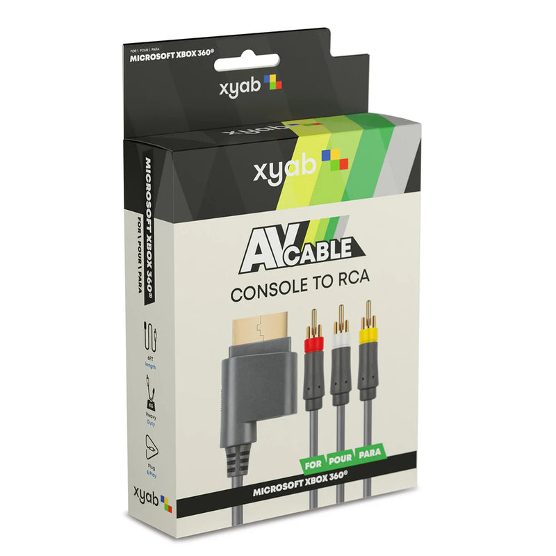AV Composite Cable for Xbox 360