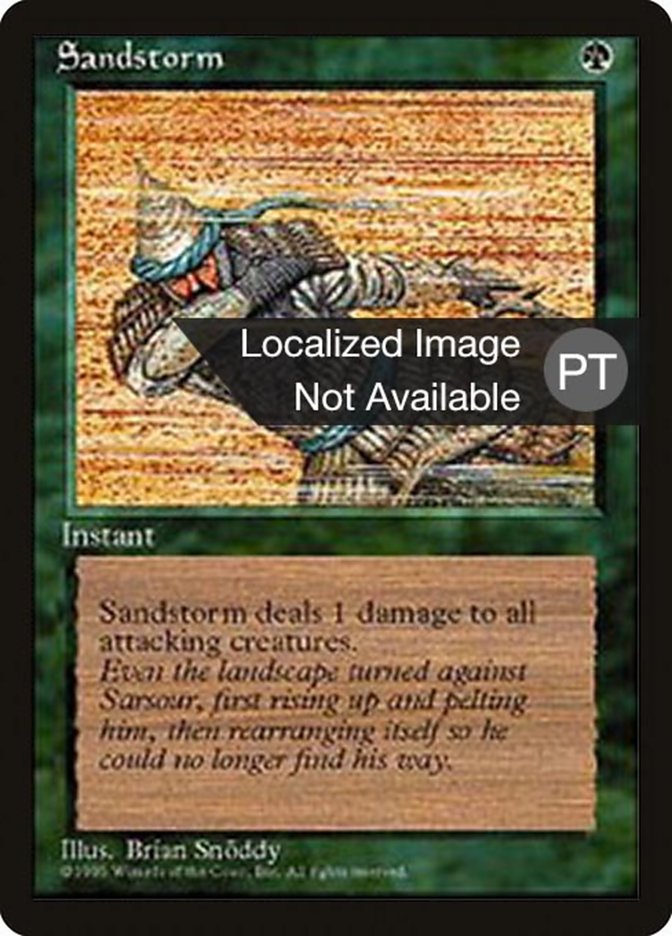 Sandstorm [Fourth Edition (Foreign Black Border)]