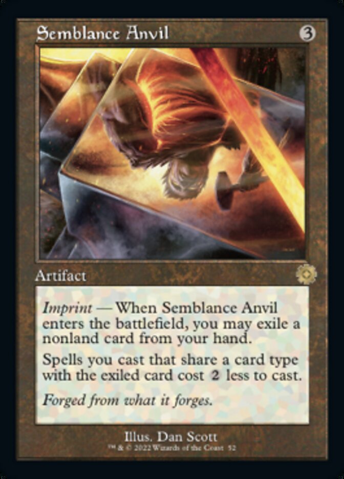 Semblance Anvil (Retro) [The Brothers' War Retro Artifacts]