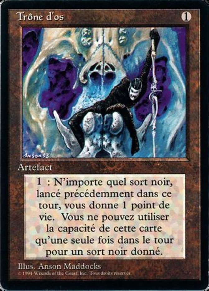 Throne of Bone [Foreign Black Border]