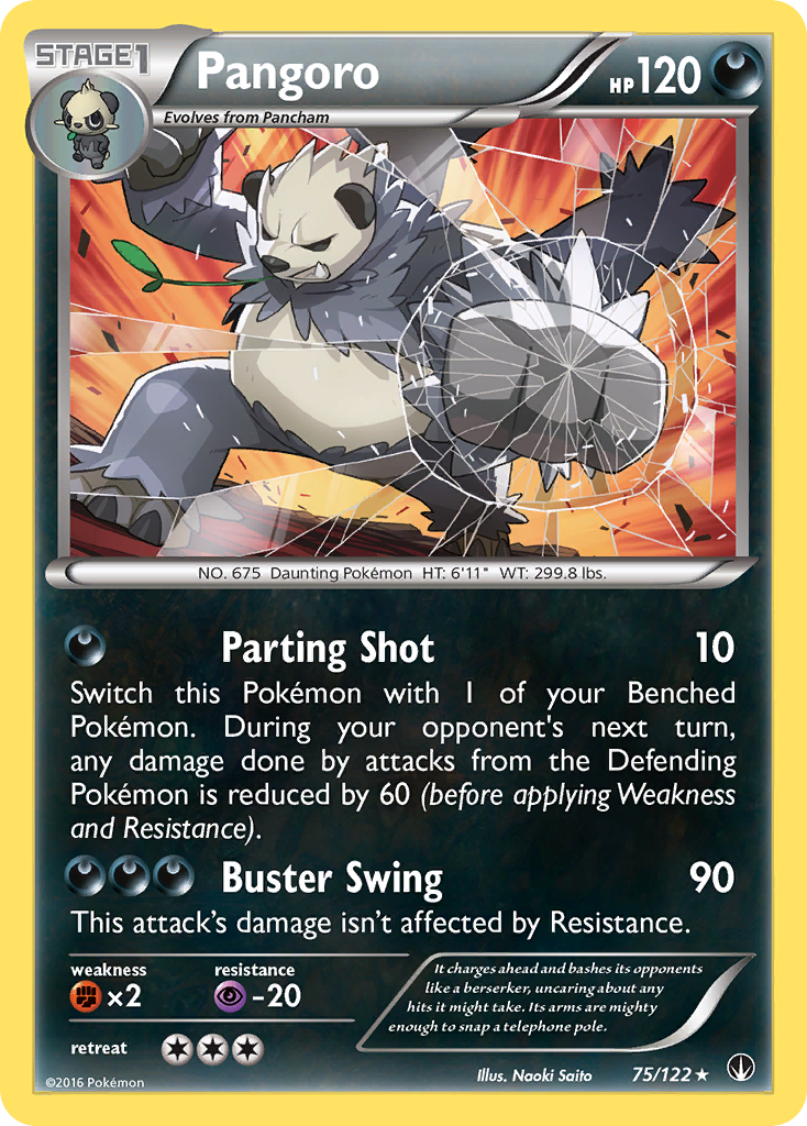 Pangoro (75/122) [XY: BREAKpoint]