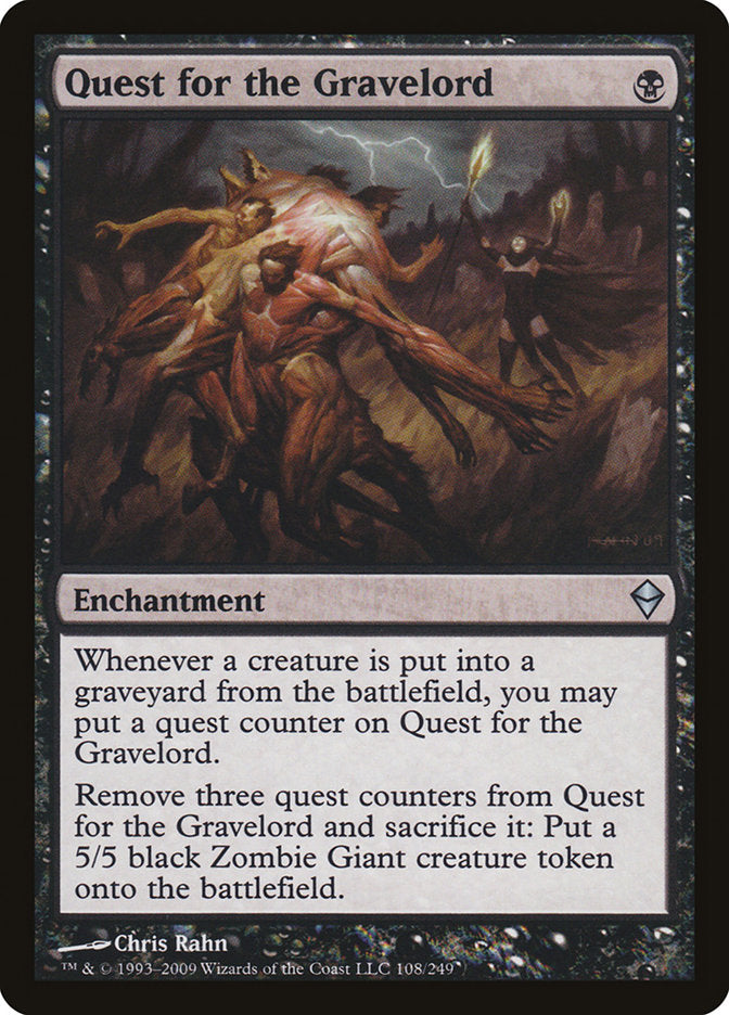 Quest for the Gravelord [Zendikar]