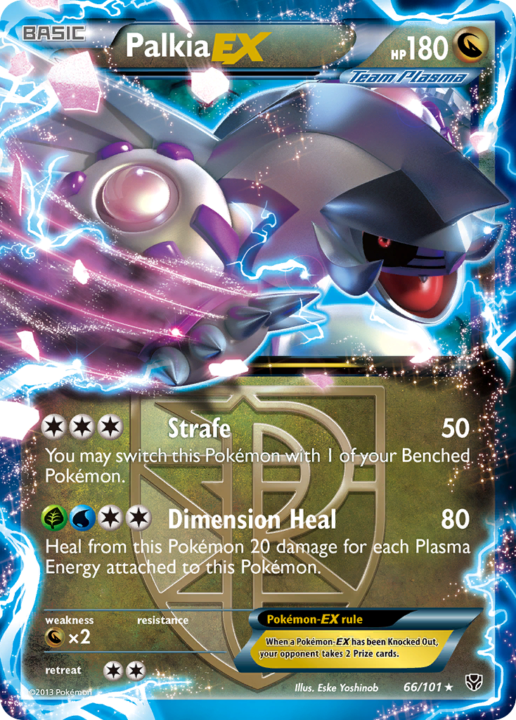 Palkia EX (66/101) [Black & White: Plasma Blast]