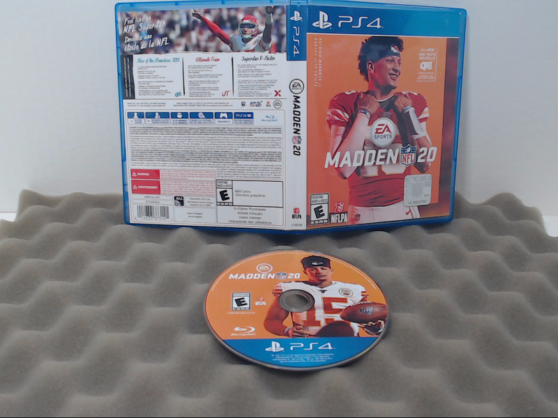 Madden NFL 20 (Sony PlayStation 4, 2019)