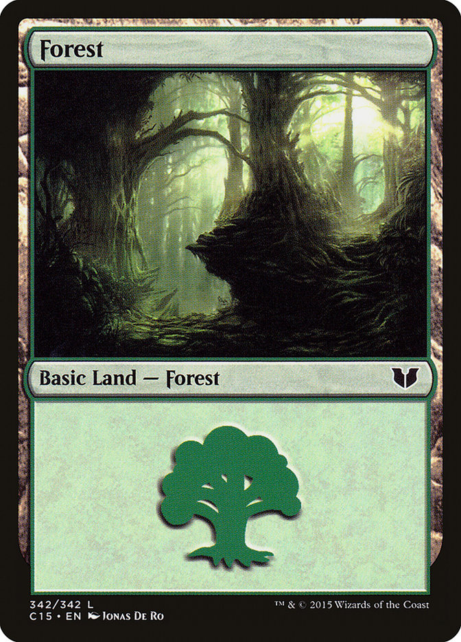 Forest (342) [Commander 2015]